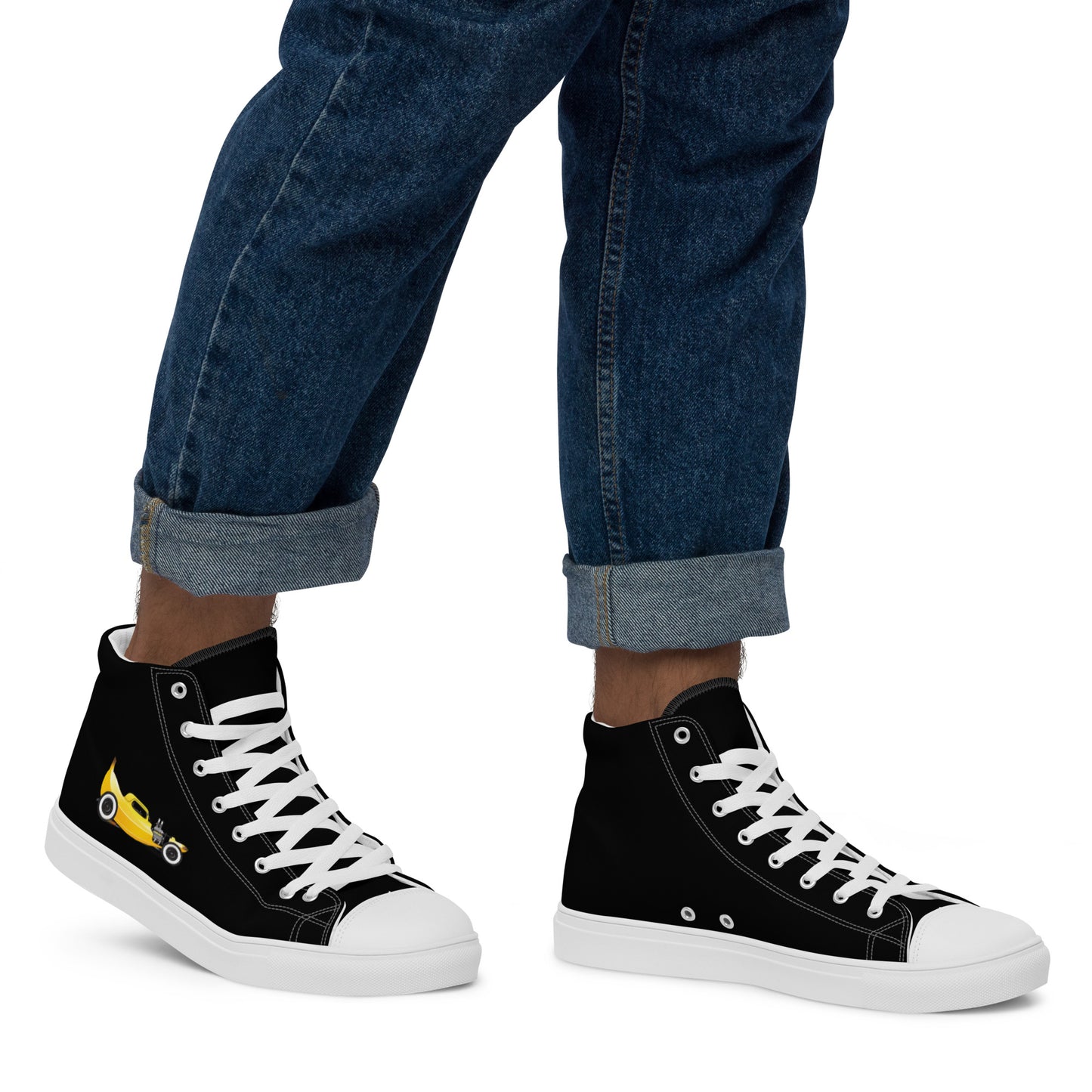 POG 80s Men’s high top canvas shoes