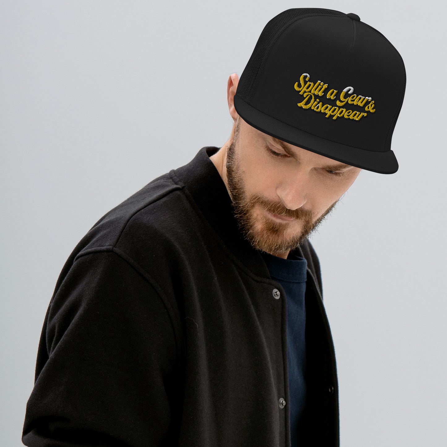 Split a gear and disapper - Trucker Cap
