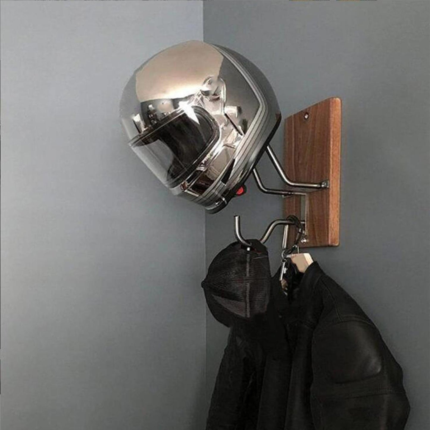 Handcrafted Industrial Helmet Holder
