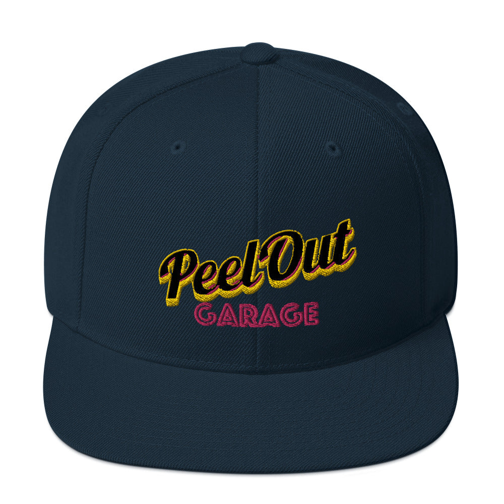 Peel Out Garage Snap back