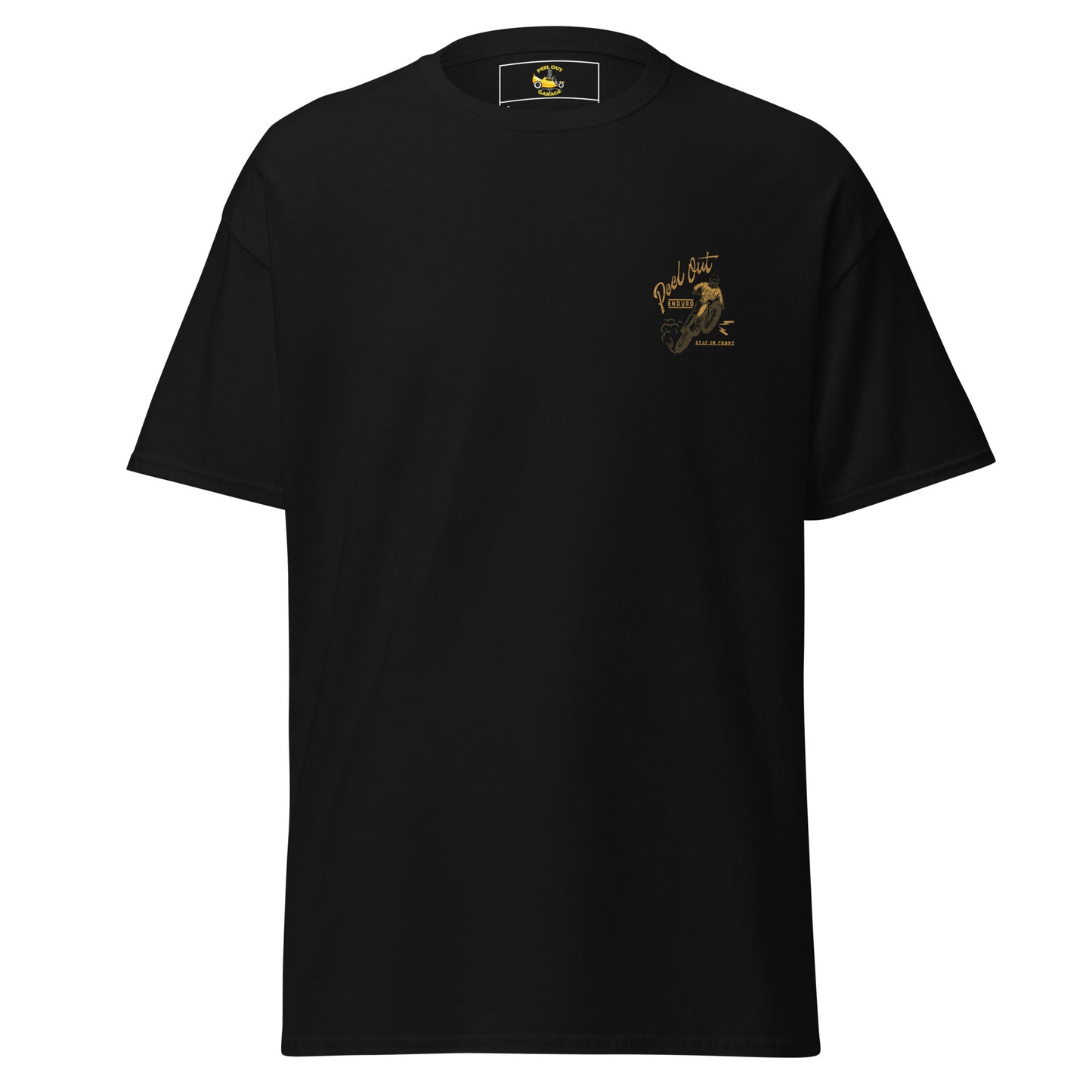 Peel Out Enduro Tee - Black