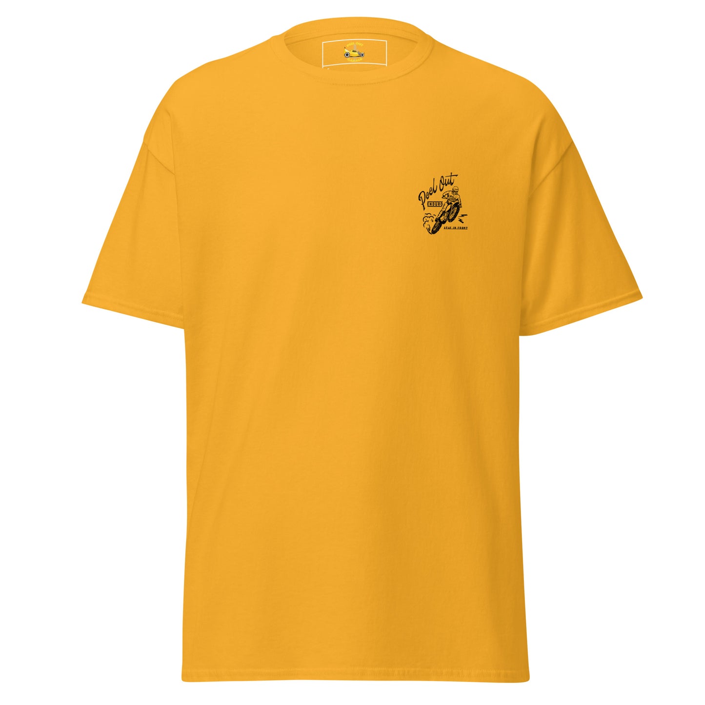 Peel Out Enduro Tee - Yellow