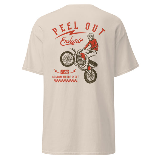 Peel Out Enduro Tee - Tan