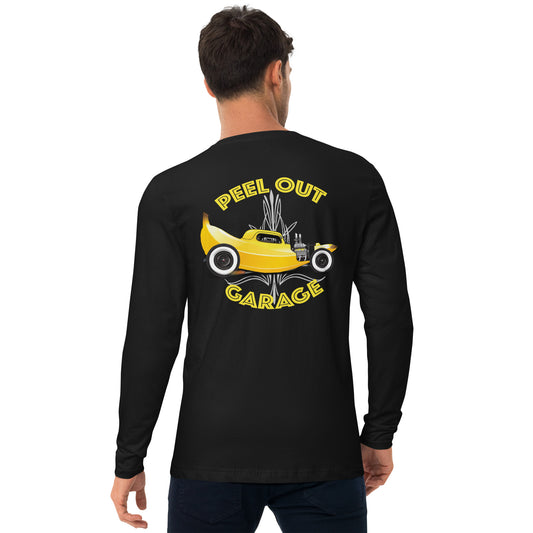 OG Peel Out Garage Long Sleeve Fitted Crew