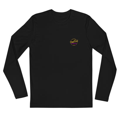 Peel Out Garage -  Long Sleeve Fitted Crew
