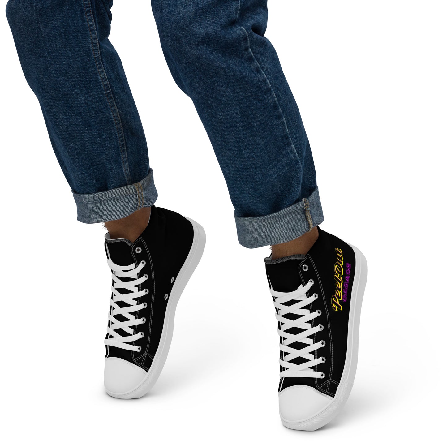 POG 80s Men’s high top canvas shoes