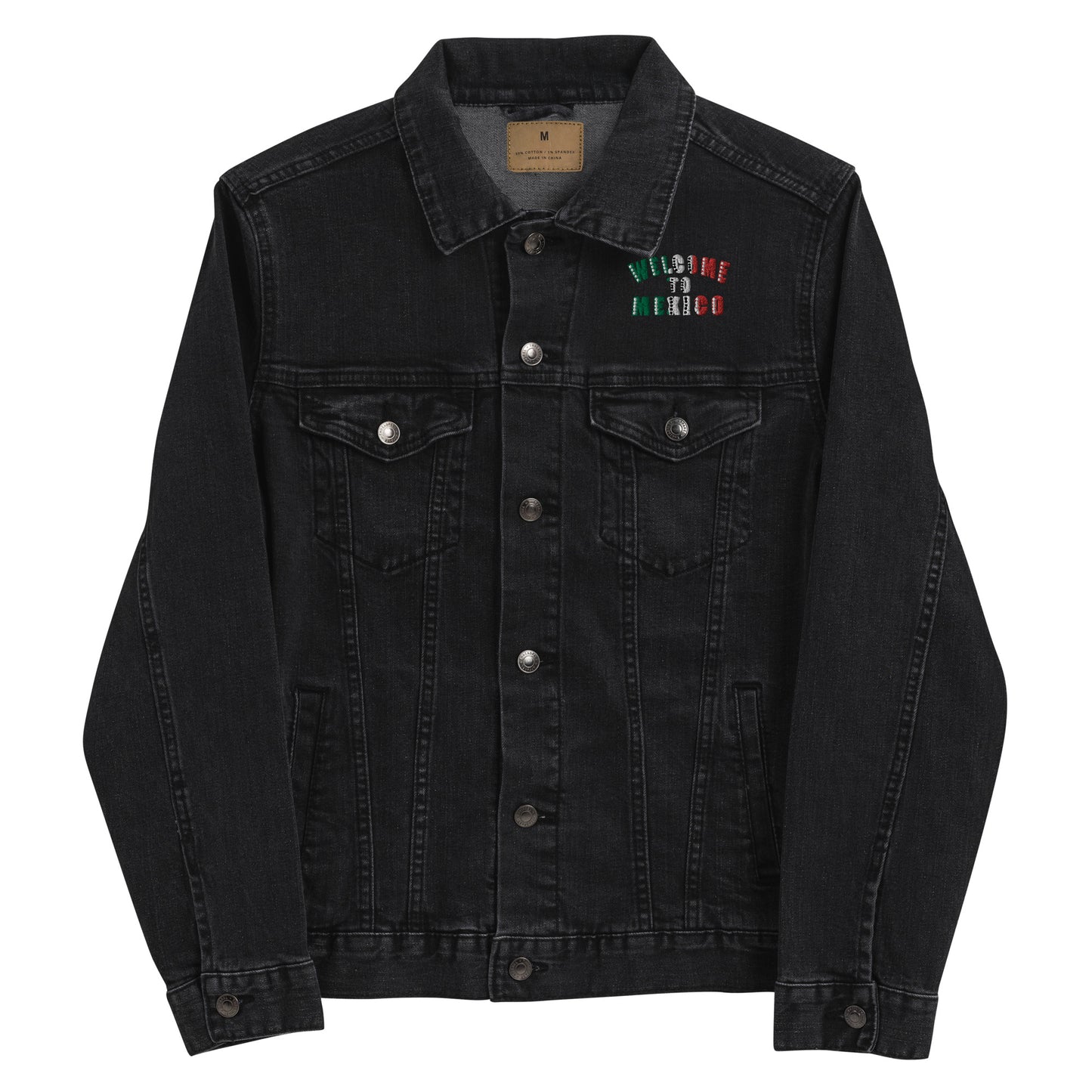 Welcome To Mexico denim jacket