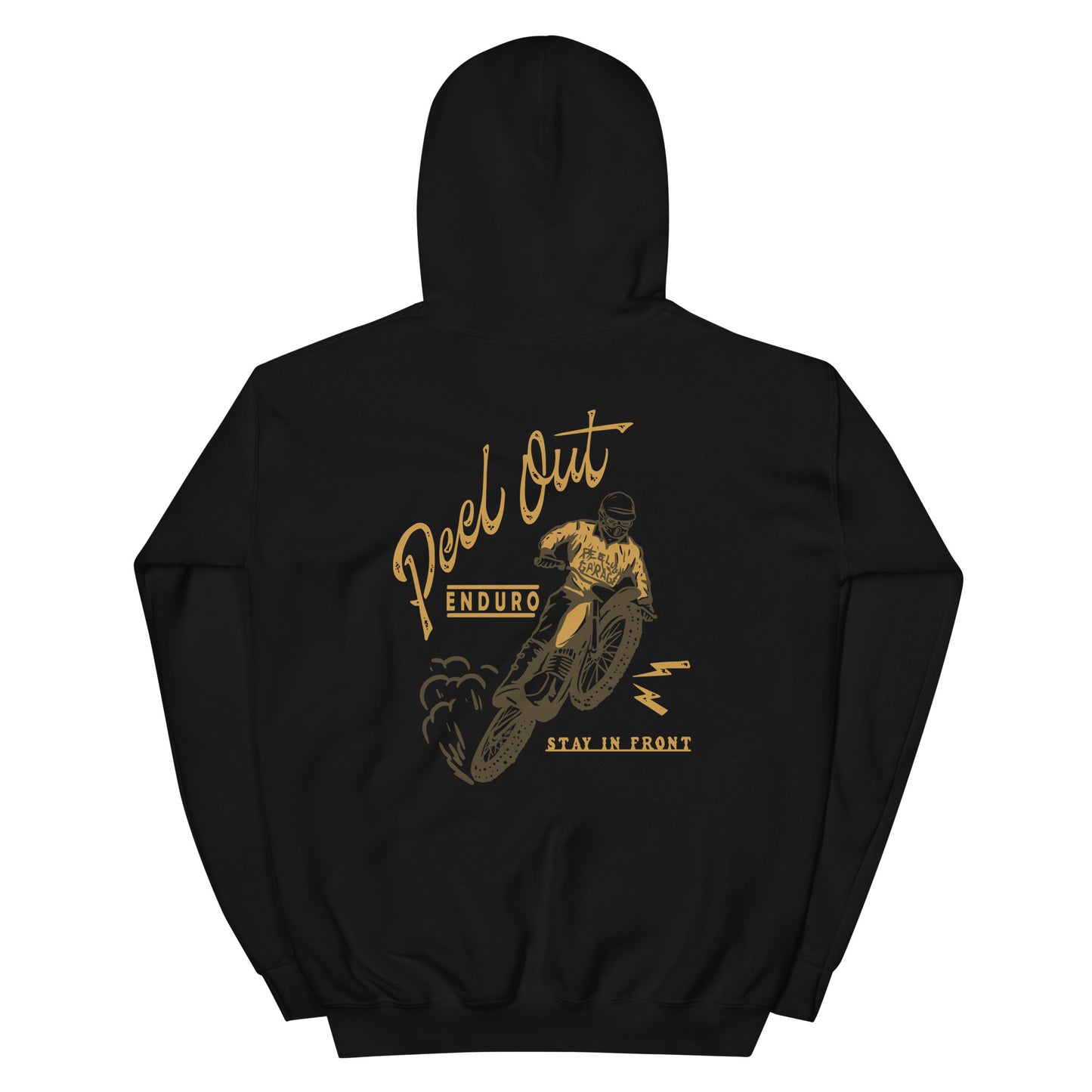 Peel Out Enduro Hoodie - Black
