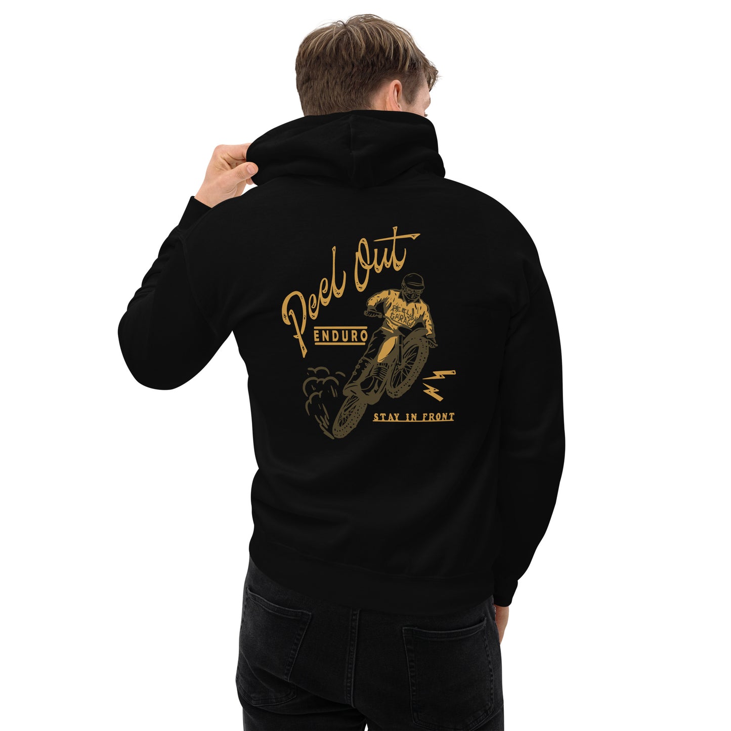 Peel Out Enduro Hoodie - Black